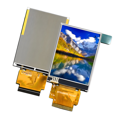 Odczytywalny przez światło słoneczne 2,8 cala IPS TFT LCD z rezystywnym ekranem dotykowym 240 x 320 kropek