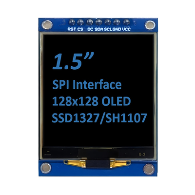 SPI 1,5-calowy wyświetlacz OLED 128x128 Dot Matrix SSD1327/SH1107G Moduł 7-pin