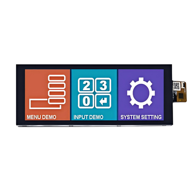 Wysoka jasność pojemnościowy dotykowy TFT 6,86 cali 400x1280 kropek FL7707 sterownik Interfejs MIPI