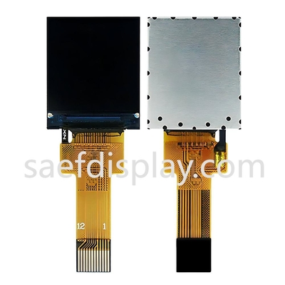 Mały wyświetlacz IPS TFT LCD 0,85 cala 0,85' 128x128 rozdzielczość pełnobarwny 12pin ZIF Connector