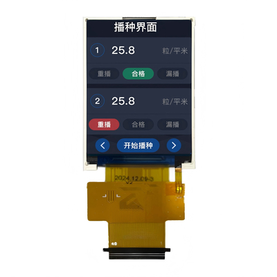 1000nits 2,4" wysokiej jasności TFT LCD 240x320 Dot Matrix Display RGB/MCU/SPI interfejs