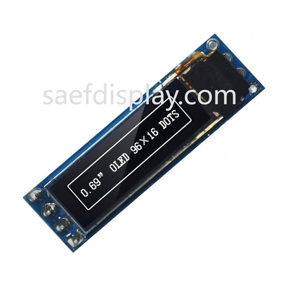 0.69-calowy OLED Display Module - 96x16 I2C, SSD1306 IC, Biały, Kompatybilny z Arduino Najlepsza cena USA