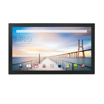 18.5 Inch Wall Mounted Android AIO Tablet PC KR3288 IPS Display POE RJ45 Port Bez kamery