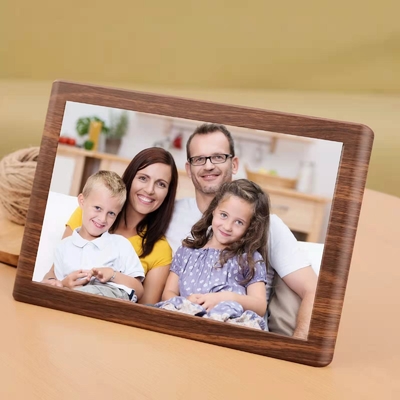 10.1 cali Smart WiFi Digital Photo Frame HD IPS LCD 1280x800 Rozdzielczość 16GB Przechowywanie Muzyka Plastic Cloud Udostępnianie za pośrednictwem aplikacji Frameo