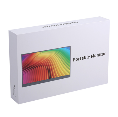 13.3 cali monitor przenośny z ekranem dotykowym, USB C monitor przenośny do gier z stanowiskiem na pulpicie do komputera przenośnego, telefon drugi/rozszerzony ekran