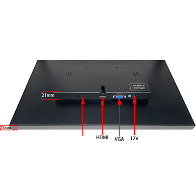 15,6-calowy przenośny monitor LCD HDMI o rozdzielczości HD 1920*1080 pikseli do kontroli przemysłowej, bezpieczeństwa i nadzoru