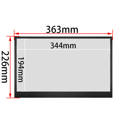 15,6-calowy przenośny monitor LCD HDMI o rozdzielczości HD 1920*1080 pikseli do kontroli przemysłowej, bezpieczeństwa i nadzoru