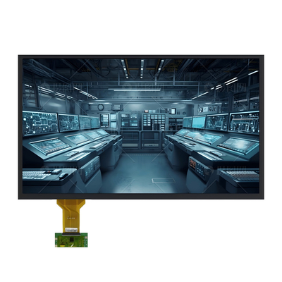 Moduł przemysłowy TFT LCD z wyświetlaczem Full HD 1080p, pojemnościowy ekran dotykowy, 10-punktowy multi-touch, jasność 1000 nitów, interfejs eDP