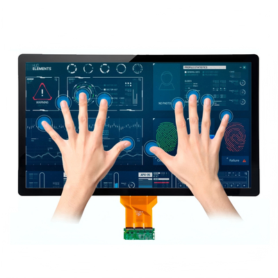 23.8" wyświetlacz TFT LCD klasy przemysłowej FHD 1080p 0-50°C LVDS RoHS/REACH z rozdzielczością PCAP 1920×1080 pikseli Pas RGB