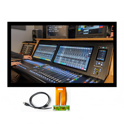 21,5-calowy, przemysłowy wyświetlacz TFT LCD o wysokiej jasności 1000 nitów, FHD 1080p, szeroki zakres temperatur, USB, dotykowy, certyfikat RoHS SFHD2150A01PT-H20%2