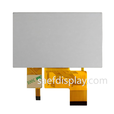 4,3" 1000 nit IPS TFT LCD | 480×272 RGB | Pojemnościowy ekran dotykowy | Równoległy RGB 24-bitowy | -30°C do +80°C (USA/Niemcy)