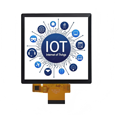 4" kwadratowy przemysłowy ekran TFT LCD (720x720) z PCAP Touch, -20°C~70°C Operacja, interfejs RGB.