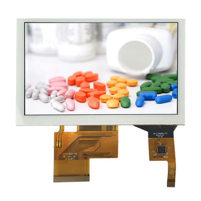 5 cali PCAP TFT Display 800*480 RGB Interface With Capacitive Touch Panel dla ekranu sterowania automatyzacją