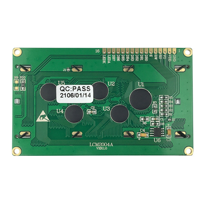 SFBM2004HX-A-Y 20x4 Moduł wyświetlacza LCD 3V STN Żółty/zielony SPLC780D Kompatybilna regulacja kontrastu VO Pin Easy Tuning