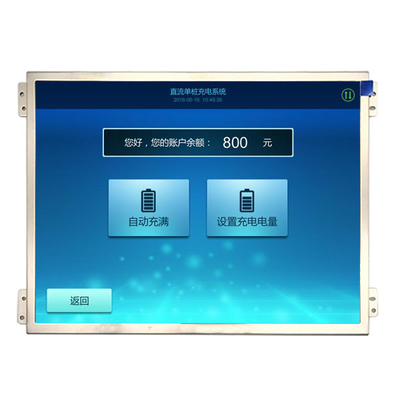 10,4 cala IPS LCD TFT 1024x768 z interfejsem LVDS 30-pinowy kolorowy wyświetlacz