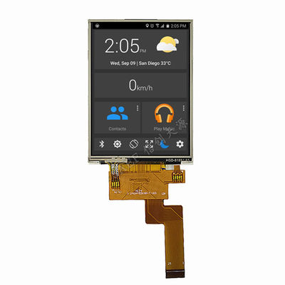 Moduł LCD TFT IPS 2,4 cala z dotykiem RTP | 240x320, interfejs MCU, klasa przemysłowa