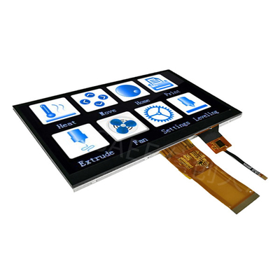 7-calowy IPS TFT LCD Touch 1024x600 Pełny kąt widzenia Interfejs RGB