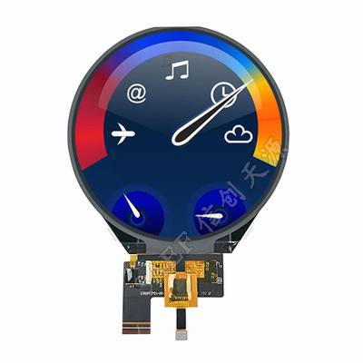 PCAP TFT Display 3,4-calowy okrągły ekran LCD 3-przewodowy Mipi Interfejs 800x800 kropek z CTP