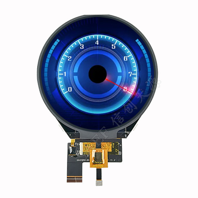 Okrągły wyświetlacz LCD 800x800 IPS, okrągły interfejs TFT LCD 3,4 "MIPI z CTP