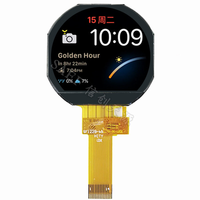 1.22 cali Okrągły Okrągły Ekran LCD Ekran TFT 240x204 kropki IPS Pełny kąt widzenia