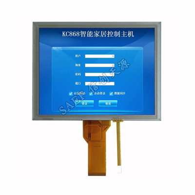 8-calowy przemysłowy ekran dotykowy LCD 800x600 Interfejs RGB 50 pinów