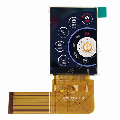 Ekran TFT LCD 2.0" 240x320 cali IPS Typ pełnego kąta widzenia z interfejsem SPI+RGB i ILI9335 IC Ekran TFT LCD