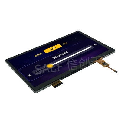Medyczny 7-calowy ekran dotykowy, ekran dotykowy PCAP 1024X600 IPS TFT LCD RGB/mipi Interfejs W/ Kapasywny ekran dotykowy
