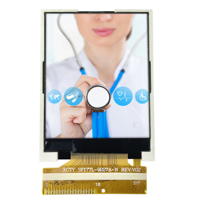1,77-calowy ekran dotykowy TFT LCD 128x160 z interfejsem SPI OEM dla medycyny