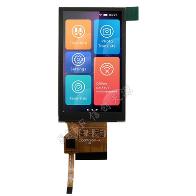 3 "calowy 240x400 ekran dotykowy TFT LCD S6D04D1 MCU 8bit 16bitowy interfejs 40-pinowy z pojemnościowym ekranem dotykowym PCAP