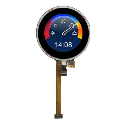 Okrągły wyświetlacz LCD 1,3 cala, okrągły ekran dotykowy LCD z interfejsem SPI 240x240