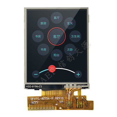 1.77" LCD Touch Screen Display 128x160 Panel TN Do urządzeń inteligentnych Ekran przedni