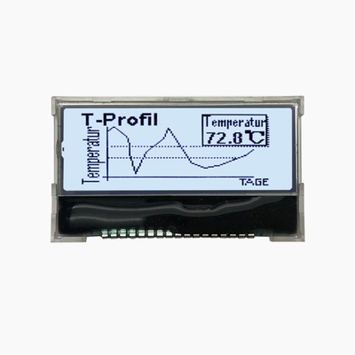 128x32 punktów Monochromatyczny graficzny wyświetlacz LCD COG z interfejsem ST7565R IC SPI