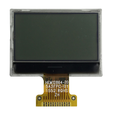 FSTN Positive 128x64 LCD Graphic Display COG 3.3V Interfejs SPI z białym podświetleniem