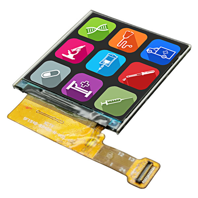 Kwadratowy 1,54 &quot;calowy 240x240 IPS LCD TFT z ekranem dotykowym OEM ODM