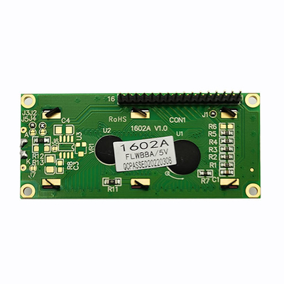 Interfejs MPU Niestandardowy znak LCD 16x2 5V ze złączem wtykowym nagłówka