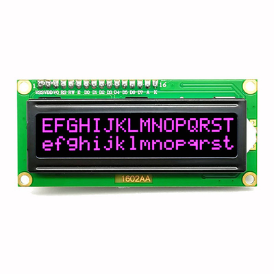 Wyświetlacz LCD COB 1602 16x2 z biało-czerwono-pomarańczowym znakiem