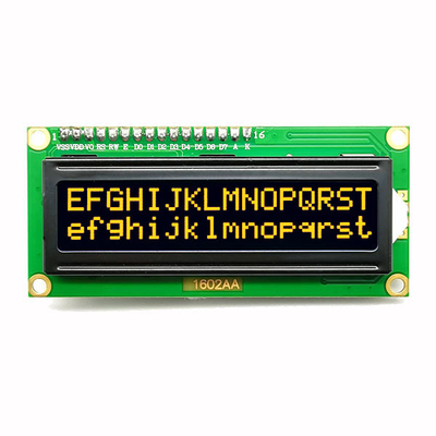 Wyświetlacz LCD COB 1602 16x2 z biało-czerwono-pomarańczowym znakiem