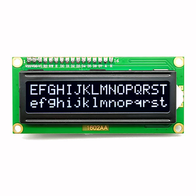 Wyświetlacz LCD COB 1602 16x2 z biało-czerwono-pomarańczowym znakiem