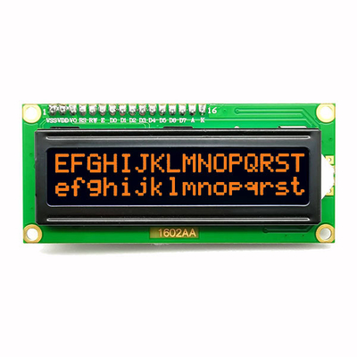 Wyświetlacz LCD COB 1602 16x2 z biało-czerwono-pomarańczowym znakiem