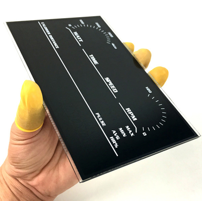 Monochromatyczny wyświetlacz LCD VATN 5V do przedniego ekranu prędkościomierza