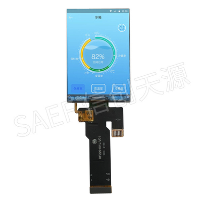Wysoki PPI IPS TFT LCD 344x476 2.29 "Cal ST77903 8-bitowy interfejs RGB