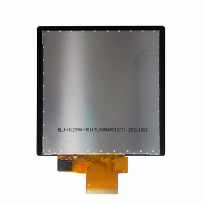 kwadratowy wyświetlacz TFT 480x480 40 pinów do domowej automatyki, kwadratowy wyświetlacz LCD 4 cali z PCAP touch