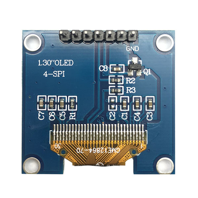 Interfejs SPI Wyświetlacz OLED 1,3-calowy OLED I2c 7-stykowy z układem scalonym sterownika SH1106