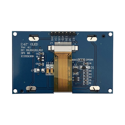 Moduł wyświetlacza OLED 128x64 punktów 2,4 "2,42" Certyfikat ISO9001 ISO14000