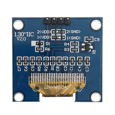 Pasywna matryca 1,3-calowy wyświetlacz I2C OLED 128x64 COG PCB 4 piny