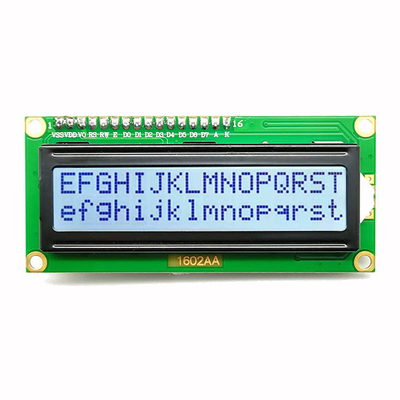 Interfejs I2C Wyświetlacz LCD 16x2 znaków Niebieski 5V 4 piny Liczba