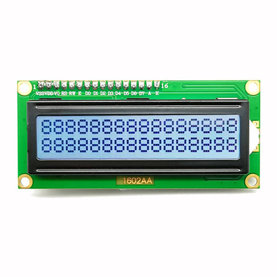 Interfejs I2C Wyświetlacz LCD 16x2 znaków Niebieski 5V 4 piny Liczba