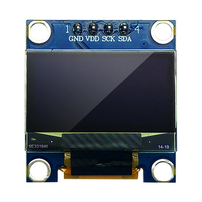 0.96 cali OLED Moduł 12864 COG PCB 4 szpilki SPI I2C dla urządzeń medycznych