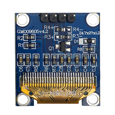 0.96 cali OLED Moduł 12864 COG PCB 4 szpilki SPI I2C dla urządzeń medycznych
