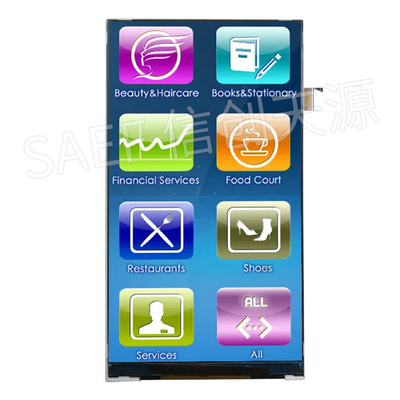 Interfejs MIPI 5-calowy TFT LCD HD 720x1280 Portret z modułem CTP LCD